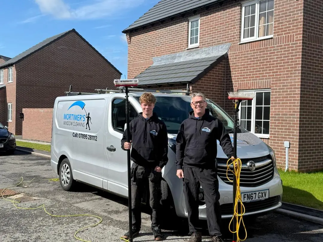 Professional window cleaning in Carlisle by Mortimer's